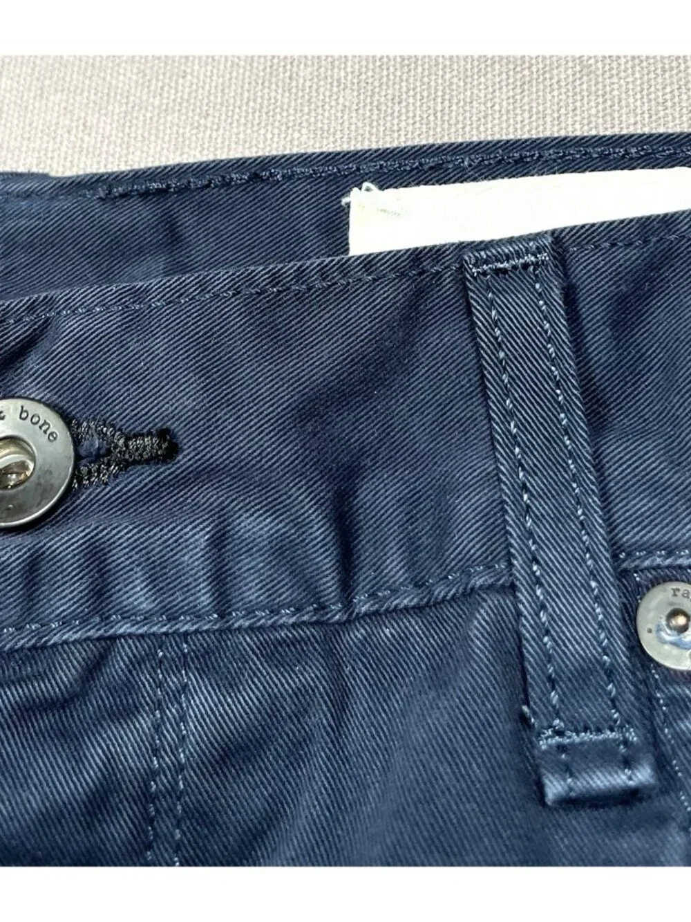 Rag & Bone Standard Issue Fit 3 Slim Straight Leg Blue Pants - Men Size 32 X 30
